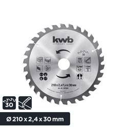 kwb 587859 pilový kotouč 210 x 30 mm 1 ks
