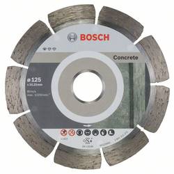 Bosch Accessories 2608603240 2608603240 diamantový řezný kotouč Průměr 125 mm Ø otvoru 22.23 mm Betonová tvárnice, Železobeton, beton 10 ks