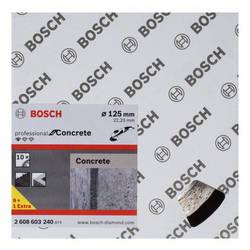 Bosch Accessories 2608603240 2608603240 diamantový řezný kotouč Průměr 125 mm 10 ks