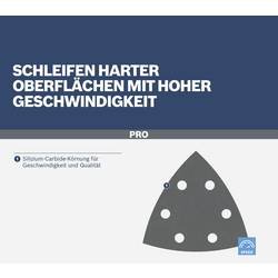 Bosch Accessories Best for Stone 2608605197 brusný papír pro delta brusky na suchý zip, s otvory Zrnitost 320 Rozměr přes roh 93 mm (d x š) 93 mm x 93 mm 5 ks