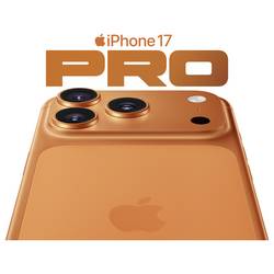 Apple iPhone 17 Pro iPhone 512 GB, 16 cm (6.3 palec), Vesmírná oranžová, iOS 26, dual SIM