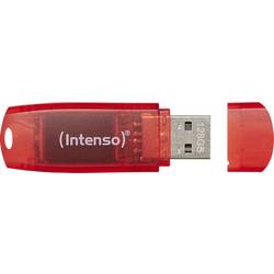 Intenso Rainbow Line USB flash disk 128 GB červená (transparentní) 3502491 USB 2.0