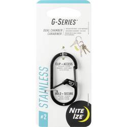 NITE Ize karabina na klíče NI-GS2-01-R6 G-Series #2 černá 1 ks