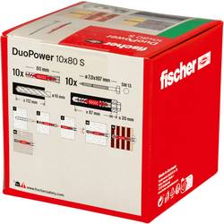 Fischer 538257 DUOPOWER 10x80 S LD 2komponentní hmoždinka 80 mm 10 mm 10 ks