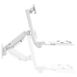 SpeaKa Professional SP-MM-951 držák na zeď pro monitor 1 Displej: (s) 43,2 cm (17) - 124,5 cm (49) černá nastavitelná výška, nakláněcí, naklápěcí
