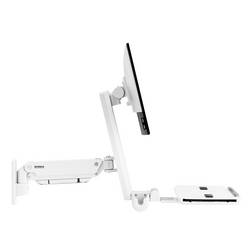 SpeaKa Professional SP-MM-951 držák na zeď pro monitor 1 Displej: (s) 43,2 cm (17) - 124,5 cm (49) černá nastavitelná výška, nakláněcí, naklápěcí