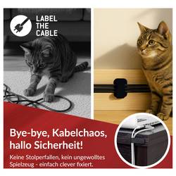 držák na kabely Label the Cable 3110 černá