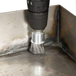 Makita Kuželový kartáč 28mm ocelový kulatý dřík D-73863 1 ks