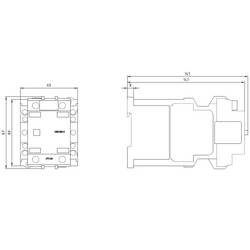 Siemens 3TC4417-0AB4 stykač 2 spínací kontakty 1 ks