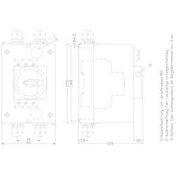Siemens 3RV1923-1DA00, 3RV19231DA00 pouzdro z izolačních materiálů pro povrchovou montáž, IP55, 105 mm x 155 mm x 126 mm, 1 ks