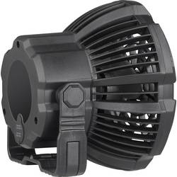Rechargeable Akumulátorový ventilátor černá s dálkovým ovládáním, natáčecí, s osvětlením