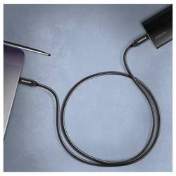 AXAGON Kabel USB-C USB 3.2 Gen2 USB-C ® zástrčka 1 m černá pozlacené kontakty BUCM32-CM10AB