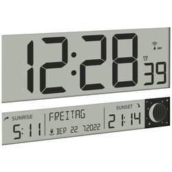 TFA Dostmann 60.4524.01 DCF nástěnné hodiny 360 mm x 28 mm x 235 mm , černá, velký displej