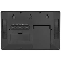 TFA Dostmann 60.4524.01 DCF nástěnné hodiny 360 mm x 28 mm x 235 mm , černá, velký displej