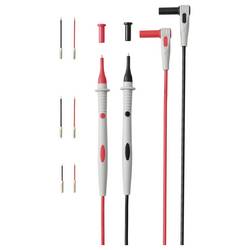 VOLTCRAFT MSL-530 měřicí kabel zásuvkový konektor 4 mm zkušební hroty 1 m černá, červená 1 pár