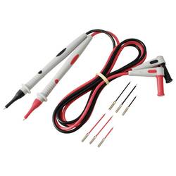 VOLTCRAFT MSL-530 měřicí kabel zásuvkový konektor 4 mm zkušební hroty 1 m černá, červená 1 pár