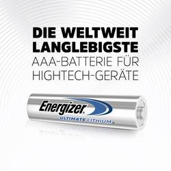 Energizer Ultimate FR03 mikrotužková baterie AAA lithiová 1250 mAh 1.5 V 20 ks