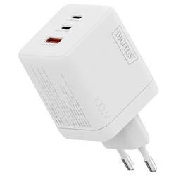 Digitus DA-10304 USB nabíječka, 1x USB A , 2x USB-C®, 100 W, bílá