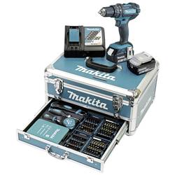 Makita DHP482RFX9 aku příklepový šroubovák, 2cestný, vč. 2x aku, kufřík, vč. příslušenství, vč. nabíječky, DHP482RFX9
