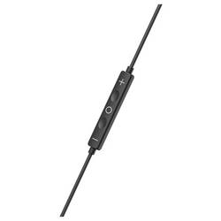 Hama Noble špuntová sluchátka (In Ear) kabelová stereo černá
