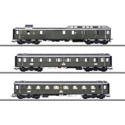 Märklin 42490 Třídílná sada vozů rychlíku PwPost4pen-28 od DRG