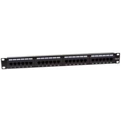 LogiLink NP0004 24 portů patch panel 483 mm (19) CAT 6 1 U vícebarevná
