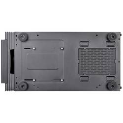 Thermaltake CA-1W2-00M1WN-01 midi tower PC skříň černá 3 předinstalované LED ventilátory, kompatibilní s LCS, boční okno, vhodné pro vodní chlazení DIY, vhodné