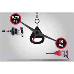 KS Tools 515.3270 pneumatický rázový šroubovák Typ uchycení nástroje: vnější čtyřhran 1 (25 mm) Točivý moment (max.): 3405 Nm
