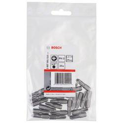 Bosch Accessories 2607001516 2607001516 křížový bit Pohon (šroubovák): 1/4 (6,3 mm) Typ zakončení: křížový PH PH 3 25 mm