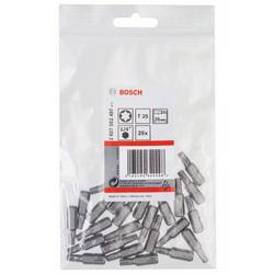 Bosch Accessories 2607002497 2607002497 bit ITX T 25 extra tvrdé C 6.3 25 ks