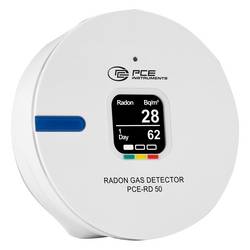 PCE Instruments PCE-RD 50 radonový měřič , 0 - 9999 Bq/m³, s funkcí datového záznamníku, bez certifikátu