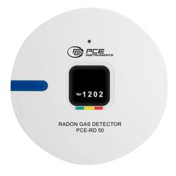 PCE Instruments radonový měřič , 0 - 9999 Bq/m³, s funkcí datového záznamníku, bez certifikátu