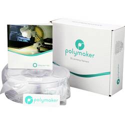 Polymaker PC01001 PolyLite vlákno pro 3D tiskárny PC polykarbonát Vysoká tuhost, Žáruvzdorné 1.75 mm 1000 g transparentní 1 ks