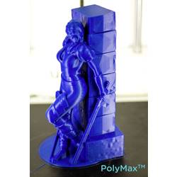 Polymaker PA06005 PolyMAX Tough vlákno pro 3D tiskárny PLA plast Vysoká tuhost, Vysoká pevnost v tahu, Nárazuvzdorný 1.75 mm 750 g modrá PolyMax 1 ks