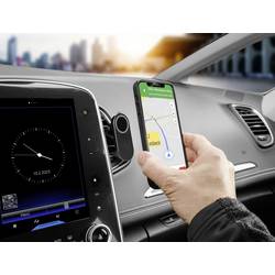 Eufab Nothammer und Gurtschneider upevnění na ventilační mřížku držák mobilního telefonu do auta s magnetickým upevněním
