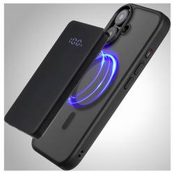 Renkforce RF-6830722 zadní kryt na mobil Apple iPhone 17 černá, transparentní Kompatibilní s MagSafe, 1552552 RF-6830722