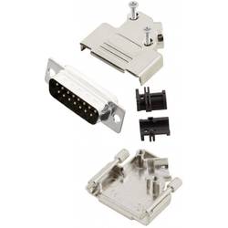 MH Connectors MHD45ZK15-DM15P-K sada D-SUB kolíkové lišty 45 ° Pólů: 15 pájecí kalíšek 1 ks