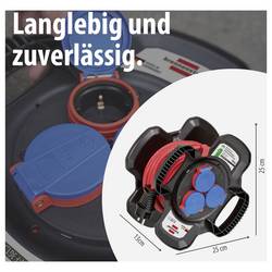 Brennenstuhl 1169717100 napájecí prodlužovací kabel, černá, červená, 10.00 m
