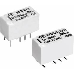 Hongfa HFD3/024, HFD3/024 relé do DPS, monostabilní, 1 cívka, 220 V/DC, 250 V/AC, 2 A, 1 ks