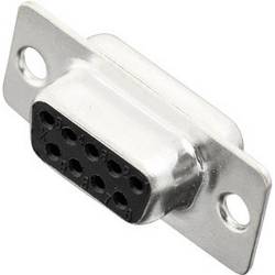 MH Connectors MHDM09-SS 2101-0200-11 D-SUB zásuvková lišta 180 ° Pólů: 9 pájecí kalíšek 1 ks