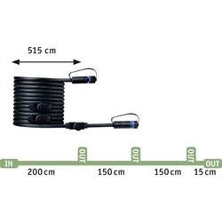 Paulmann Pike 94242 Osvětlovací systém Plug&Shine startovací sada LED zahradních reflektorů sada 3 ks LED 10.5 W teplá bílá antracitová