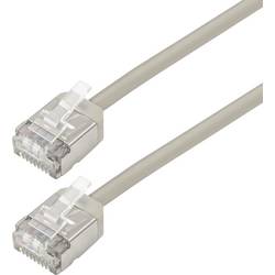 Maxtrack TI54-2L RJ45 síťové kabely, propojovací kabely CAT 8.1 U/FTP 2 m flexibilní provedení 1 ks