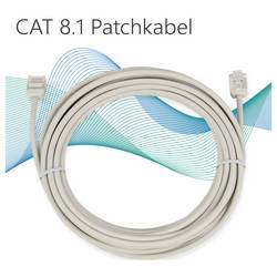 Maxtrack TI54-2L RJ45 síťové kabely, propojovací kabely CAT 8.1 U/FTP 2 m flexibilní provedení 1 ks
