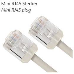 Maxtrack TI54-2L RJ45 síťové kabely, propojovací kabely CAT 8.1 U/FTP 2 m flexibilní provedení 1 ks