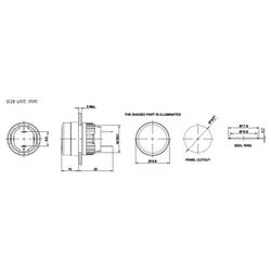 TRU COMPONENTS TC-14131088 indikační LED červená Kulaté 12 V