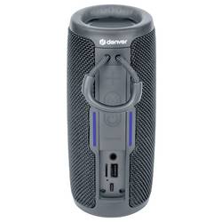 Denver BTV-150GR Bluetooth® reproduktor AUX, přenosné, USB šedá