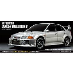 Tamiya TT-02 1:10 RC Mitsubishi Lancer Evo V TT-02 1:10 RC model auta 4WD (4x4)