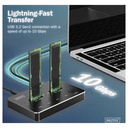 Digitus USB-C® dokovací stanice Digitus DA-71545-1 Stazione di docking per dischi con funzione di clonazione | U