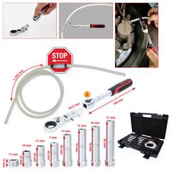 KS Tools 518.0320 Sada odvzdušňovacích klíčů pro VAG, 11 ks