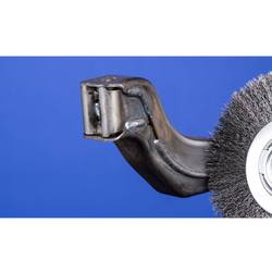 PFERD TOOLS Kulatý kartáč široký, neopft RBU Ø 180 x 25 mm variabilní otvor z nerezové oceli Ø 0,30 pro stojan s broušením 1 POS RBU 18025/AK32-2 INOX 0,30